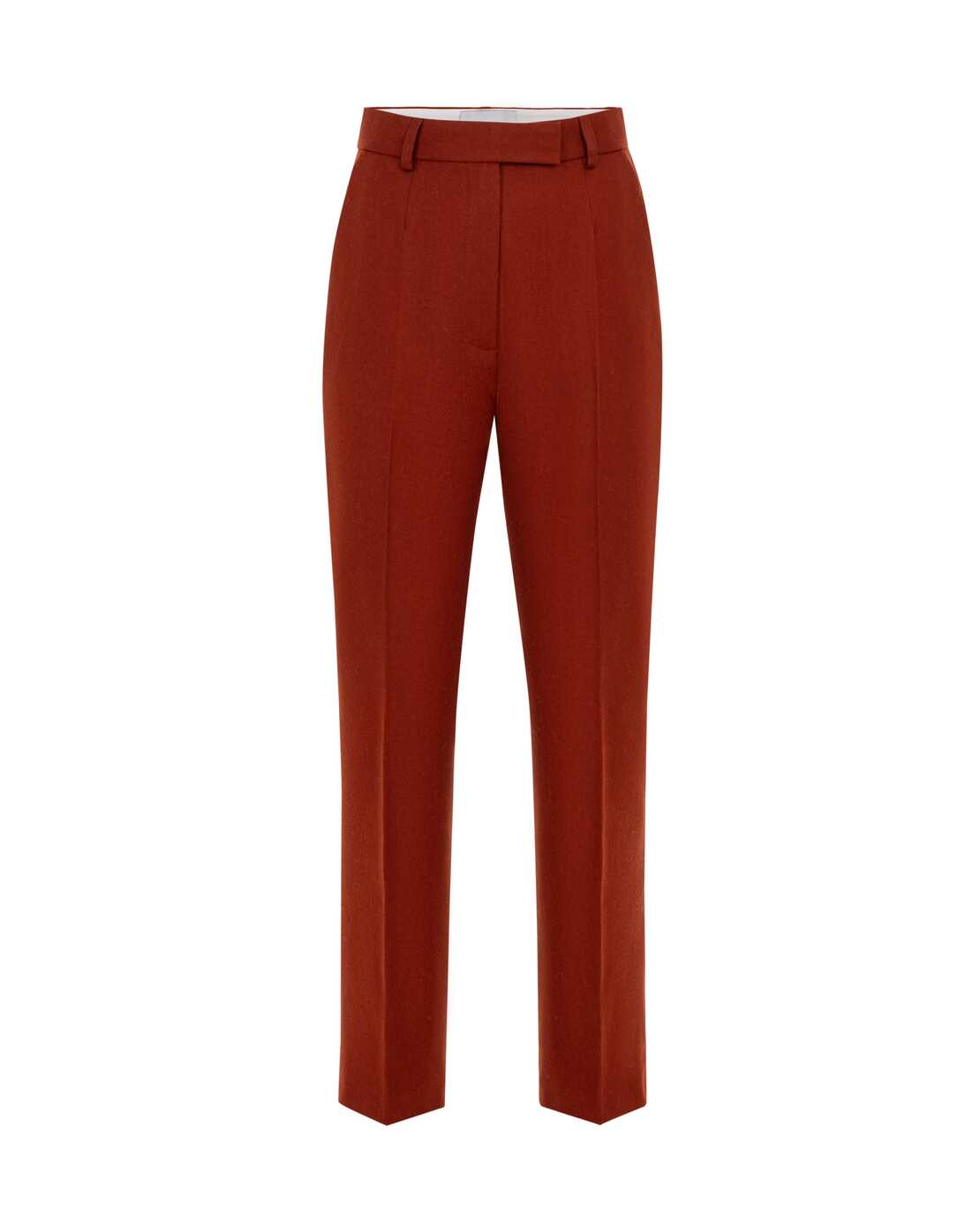 High-waisted trousers Denver Orange