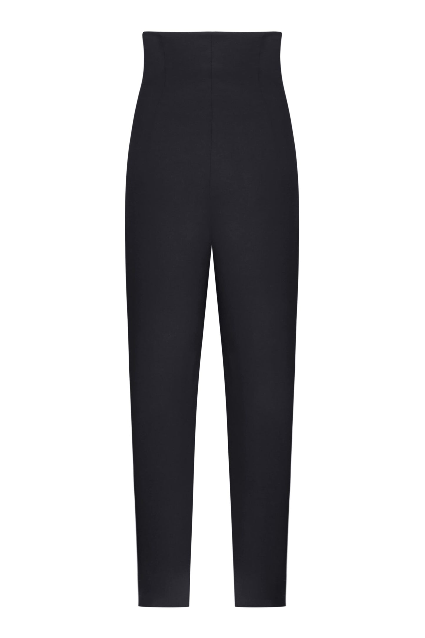 High-waisted trousers